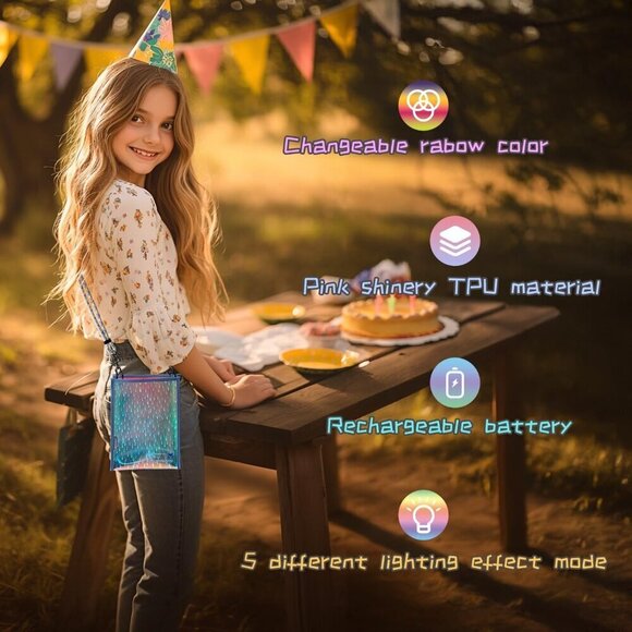 Women Small Crossbody Bags Cell Phone Bag Wallet Purses Adjustable Strap - Picture 5 of 8